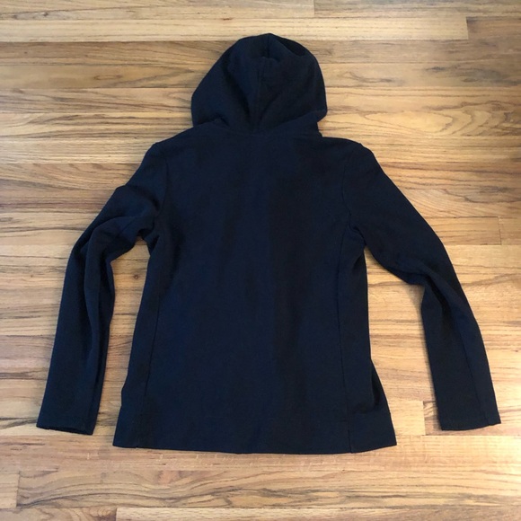 James Perse EUC zip up hooded jacket asymmetrical moto hoodie size small 1 - Picture 15 of 16